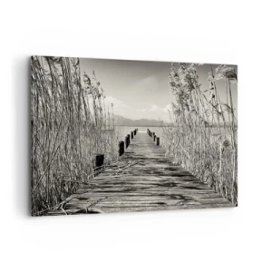 Quadro em tela - No silêncio da relva - 120x80 cm