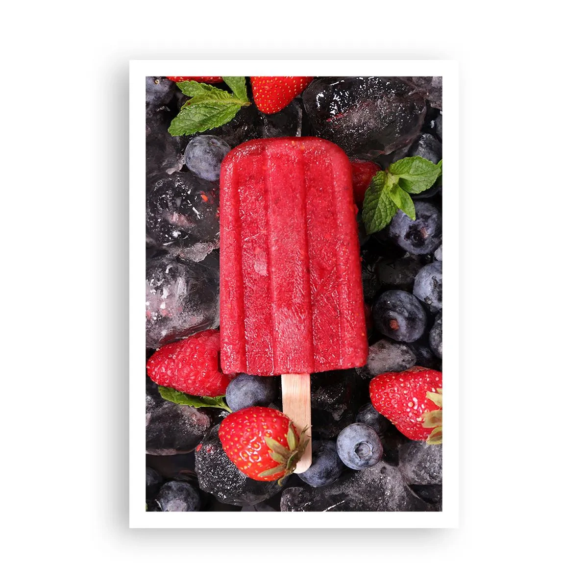 Pôster - O sabor de um verão quente - 70x100 cm