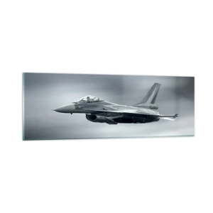 Quadro em vidro - Vai lançar o desafio? - 90x30 cm