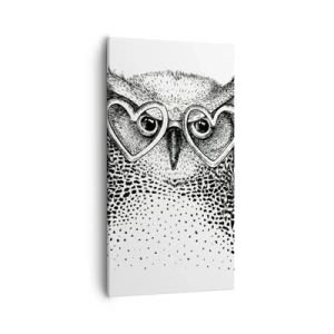 Quadro em tela - Sabiamente e amorosamente - 55x100 cm