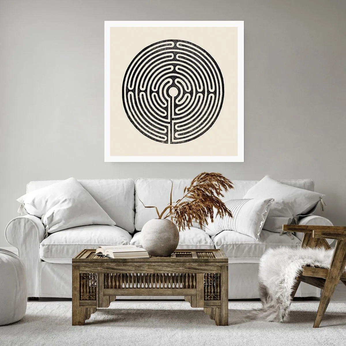 Pôster - Ordem misteriosa - 60x60 cm
