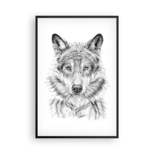 Pôster com moldura preta - Um líder nato - 61x91 cm