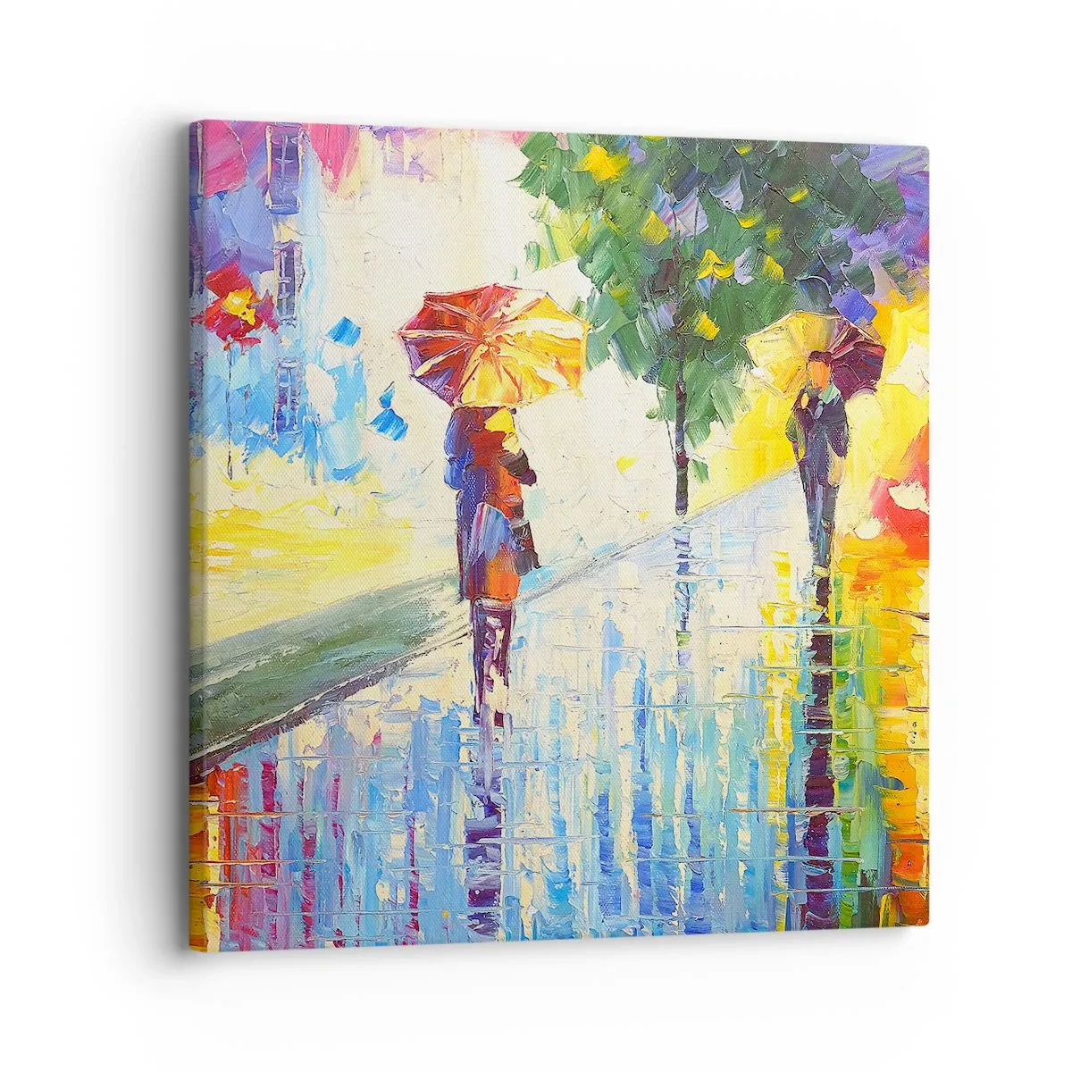 Quadro em tela - E tudo está claro - 30x30 cm