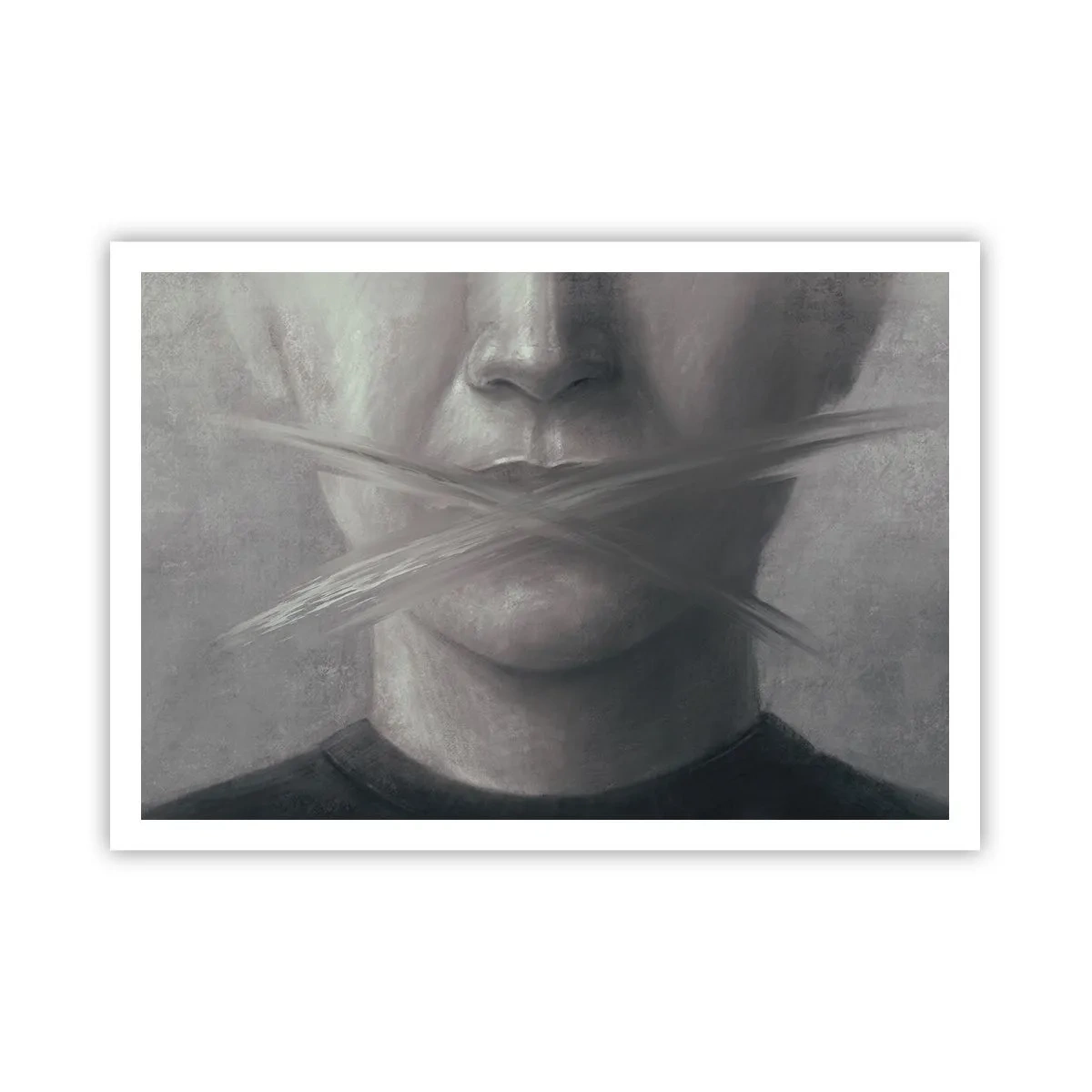 Pôster - Nem uma palavra - 100x70 cm