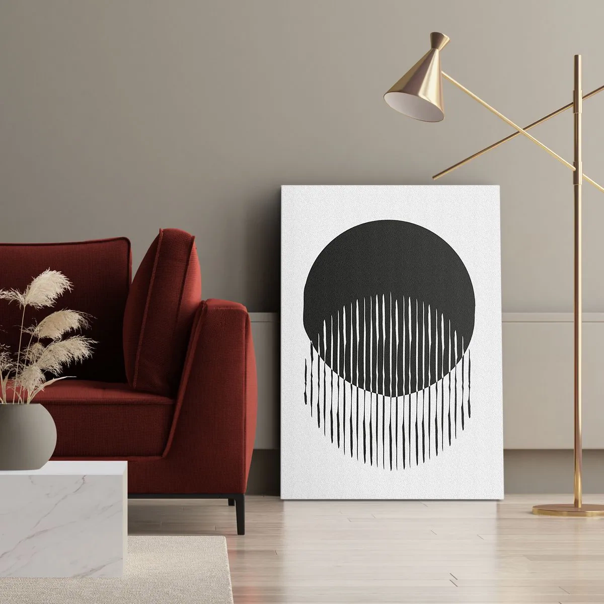 Quadro em tela - Seu alter ego - 70x100 cm