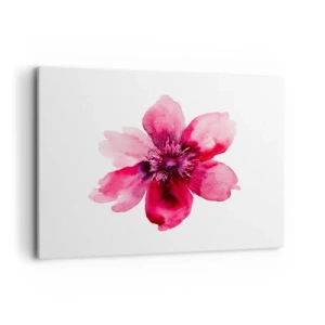 Quadro em tela - Beijo carmim perfumado - 100x70 cm