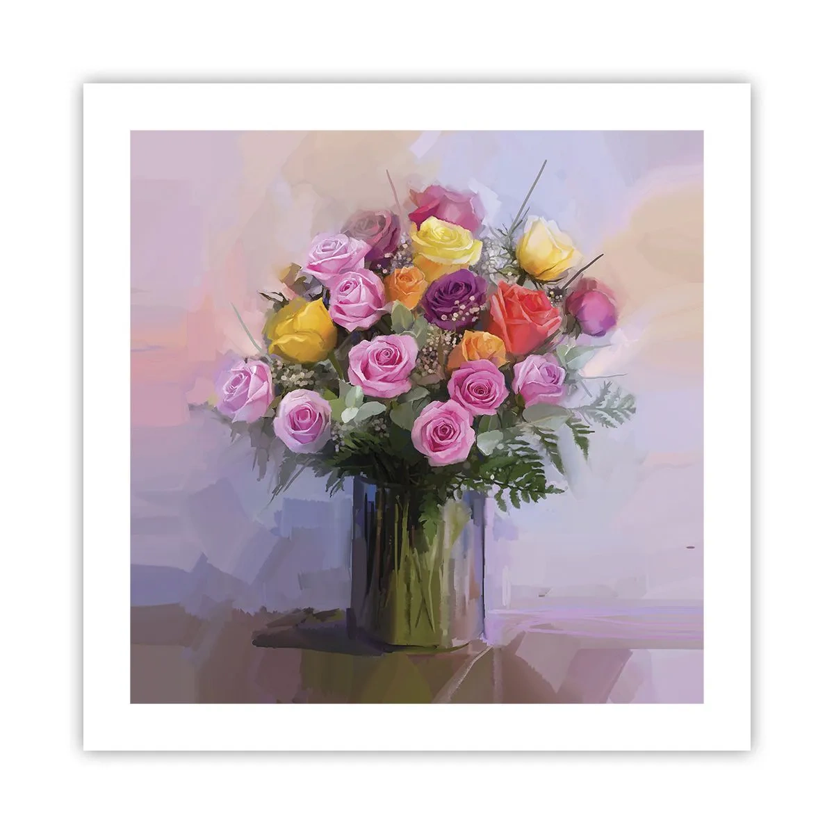 Pôster - Beleza retida - 50x50 cm