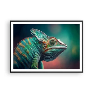 Pôster com moldura preta - Estás a ver-me? Isso não é bom… - 100x70 cm