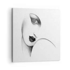 Quadro em tela - No estilo de Łempicka - 60x60 cm