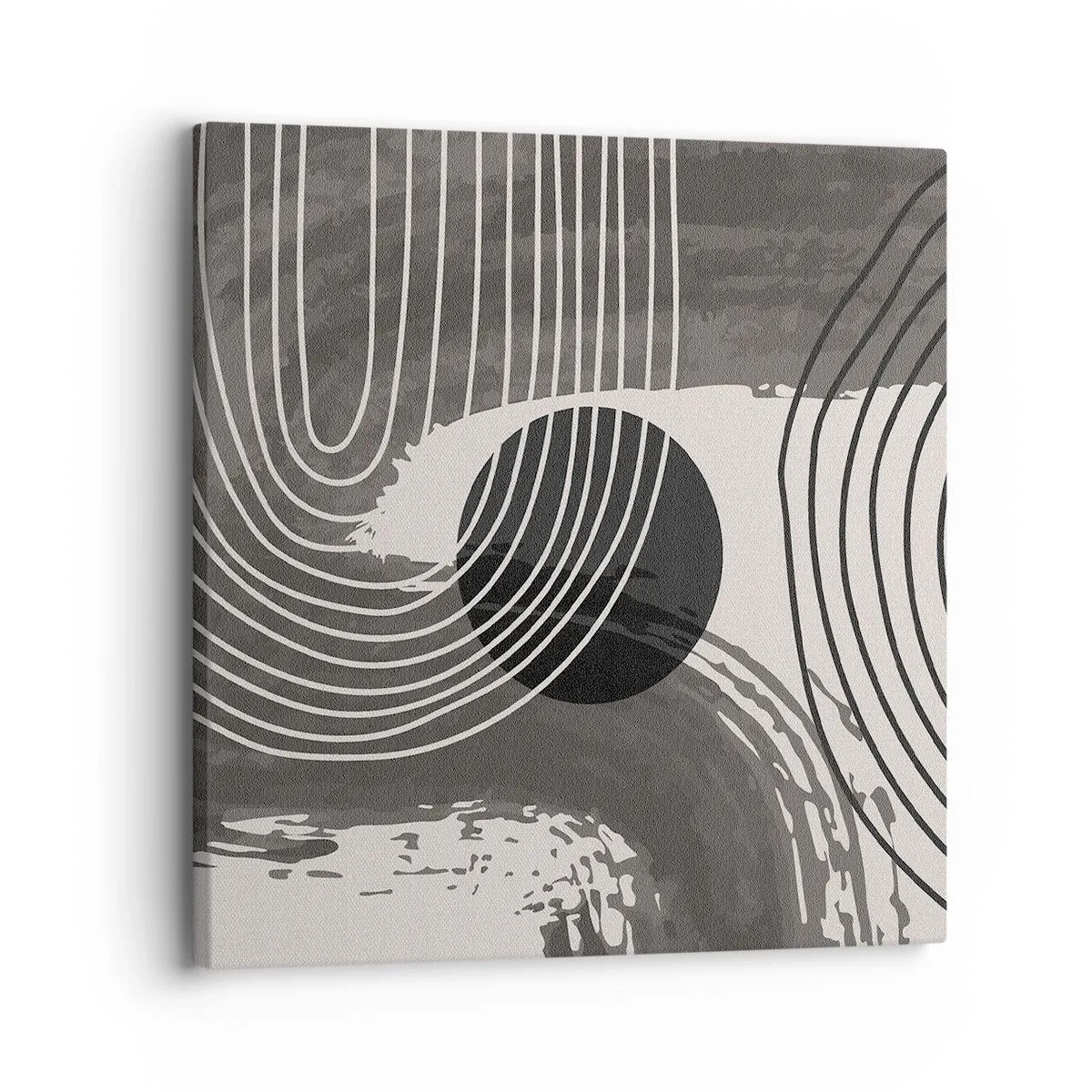 Quadro em tela - O oval vence - 30x30 cm