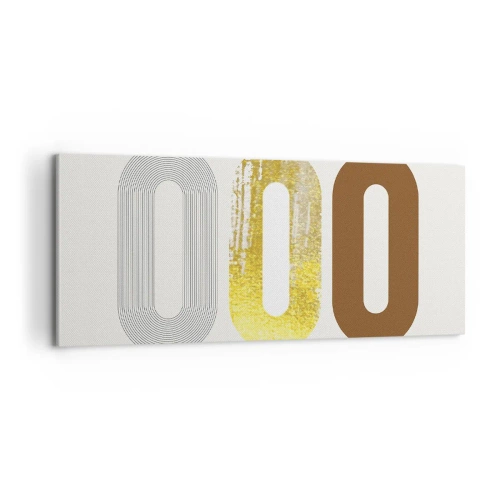 Quadro em tela - Uuu! - 100x40 cm