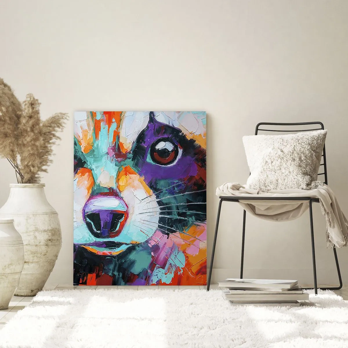 Quadro em vidro - Apenas boas emoções - 80x120 cm