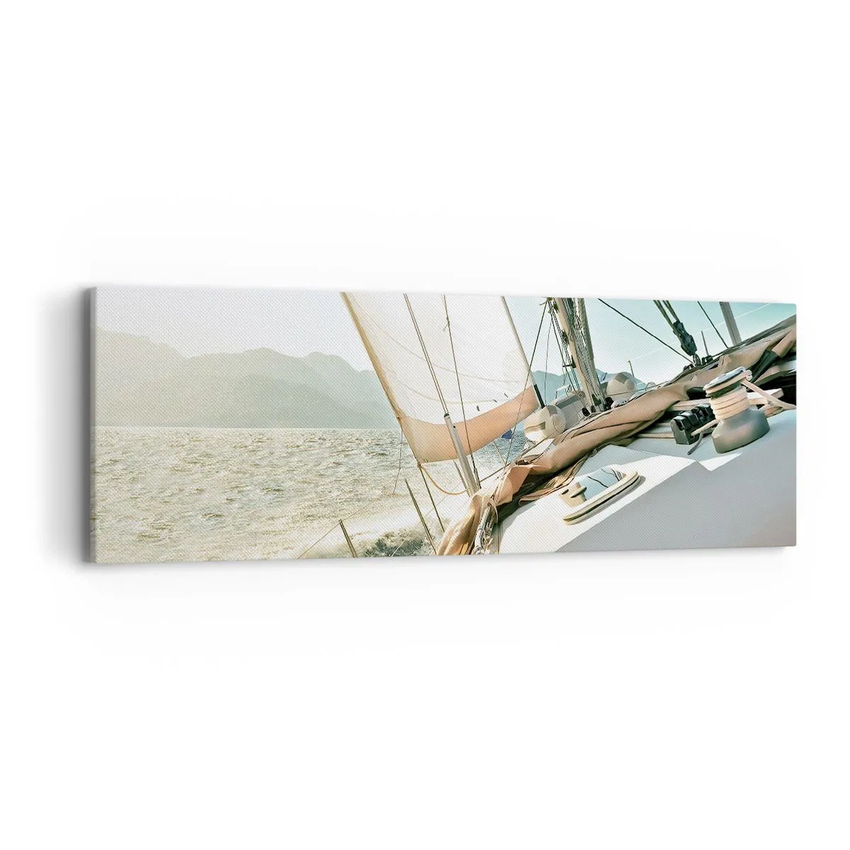 Quadro em tela - Sob a vela - 90x30 cm