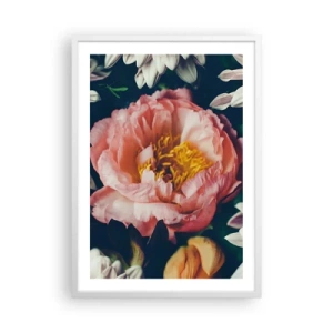 Pôster em moldura branca - Com o esplendor barroco - 50x70 cm