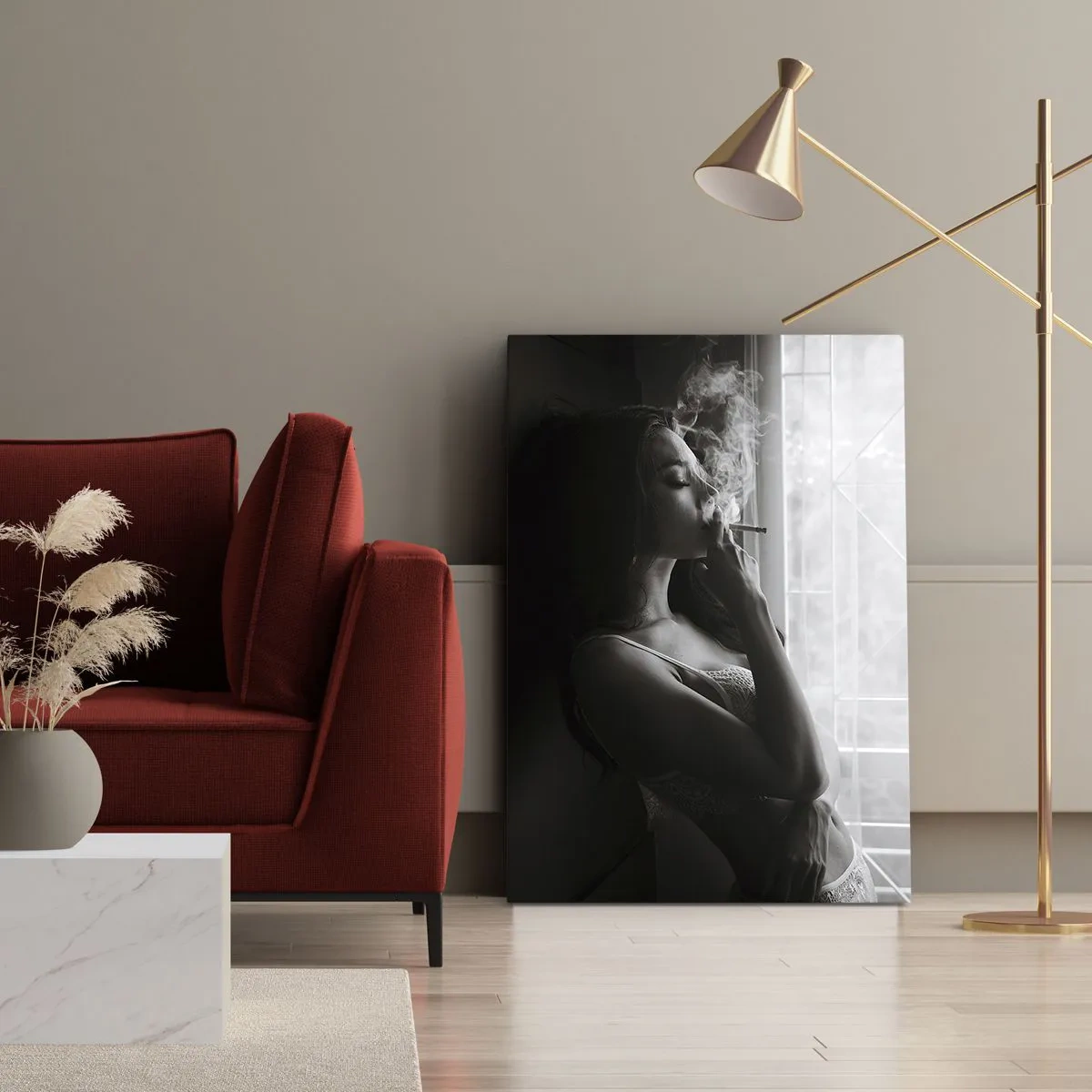 Quadro em tela - Um momento sensual - 50x70 cm