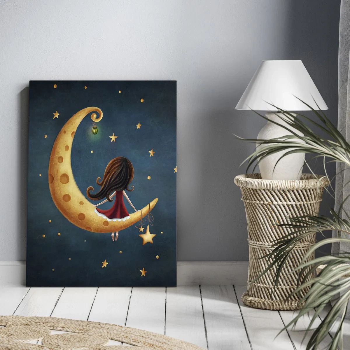 Quadro em tela - Uma vez... - 50x70 cm