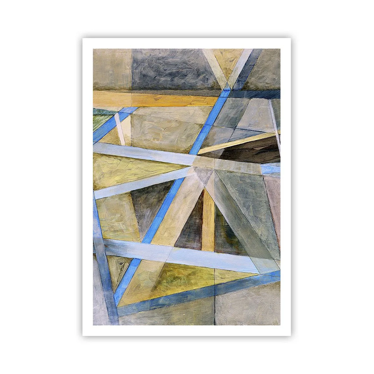 Pôster - Em linha reta ou na diagonal? - 70x100 cm