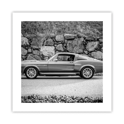 Pôster - Lenda dos anos 60 - 40x40 cm