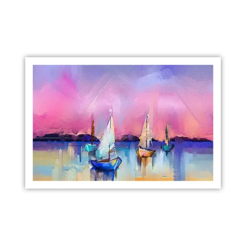 Pôster - Direção: águas largas - 91x61 cm