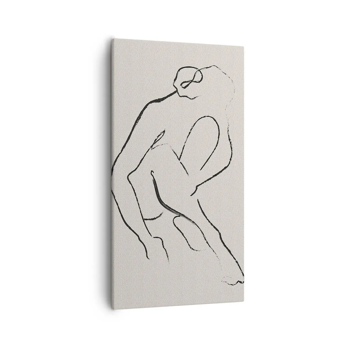 Quadro em tela - Esboço íntimo - 55x100 cm