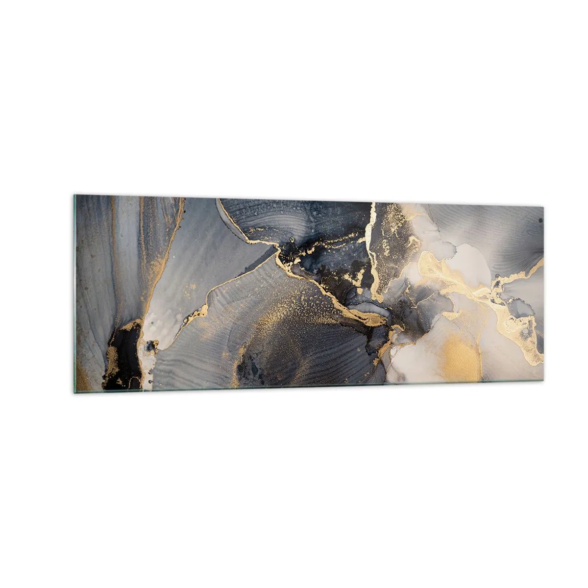 Quadro em vidro - A vida da pedra - 140x50 cm