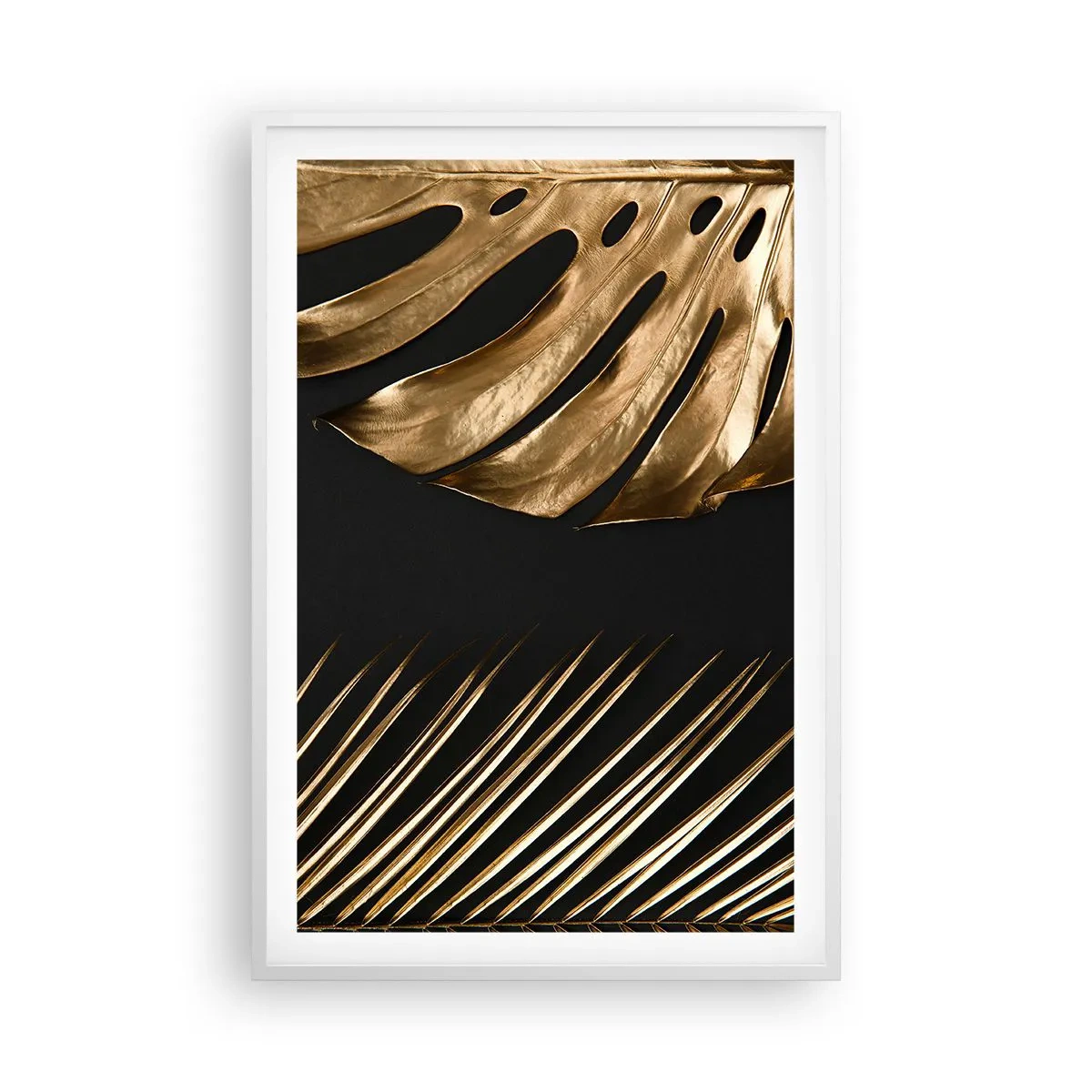 Pôster em moldura branca - Diferentes e igualmente caros - 61x91 cm