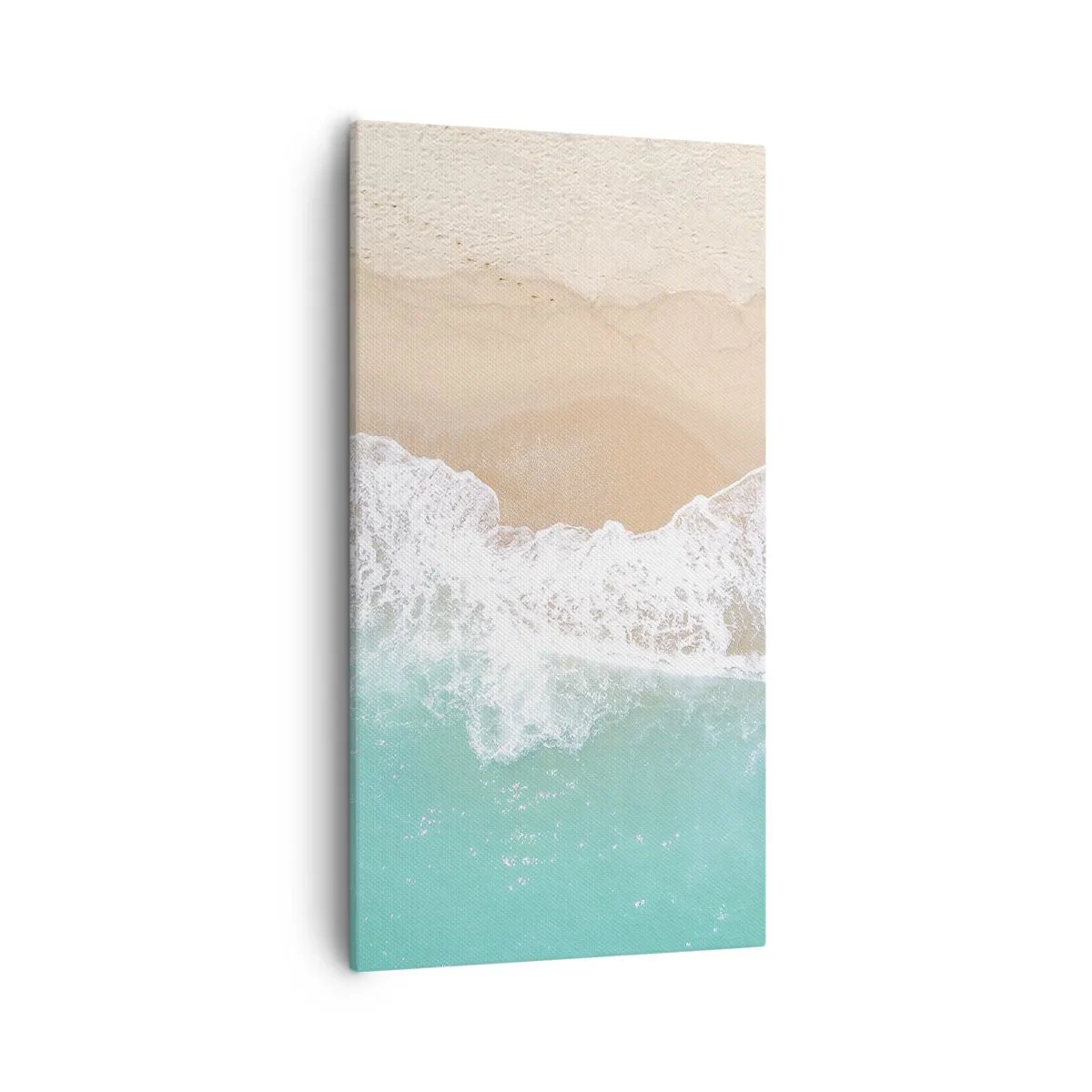 Quadro em tela - Toque carinhoso - 55x100 cm