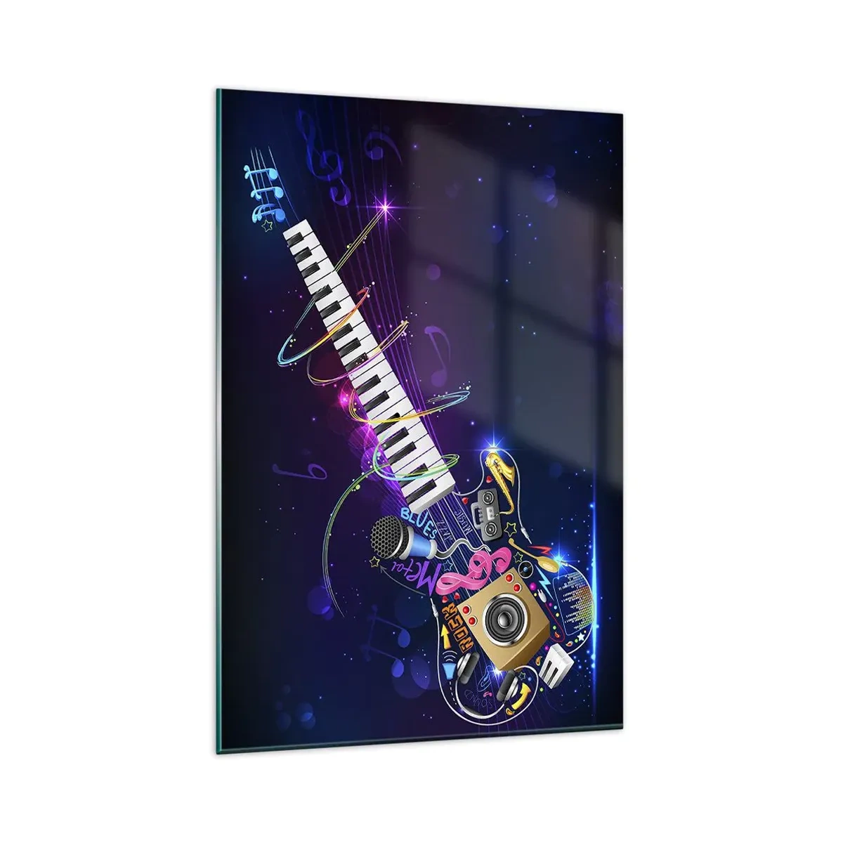 Quadro em vidro - E está tudo bem - 80x120 cm