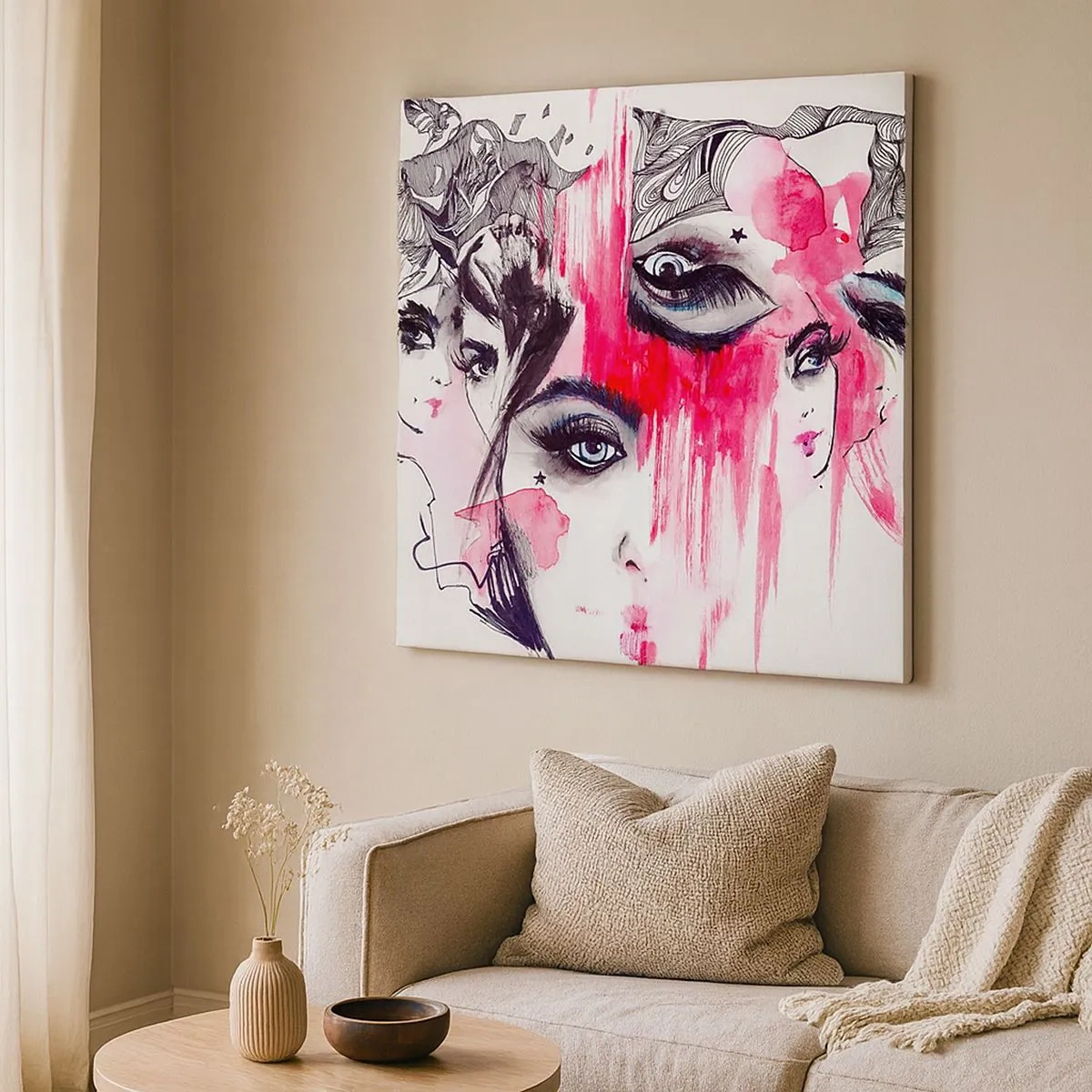 Quadro em tela - , - 30x30 cm