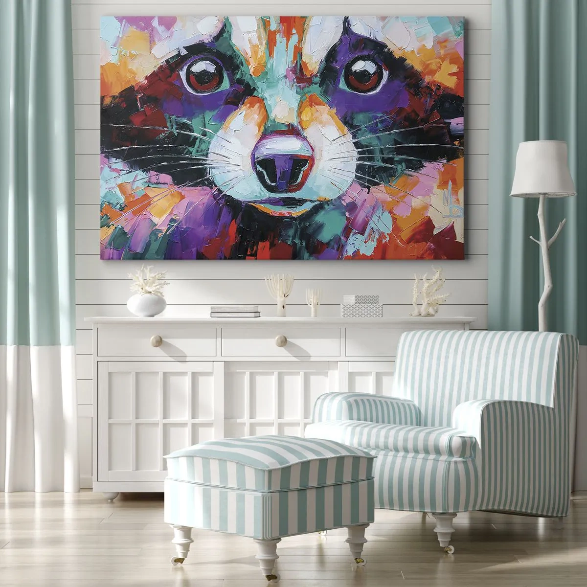 Quadro em tela - Apenas boas emoções - 100x70 cm