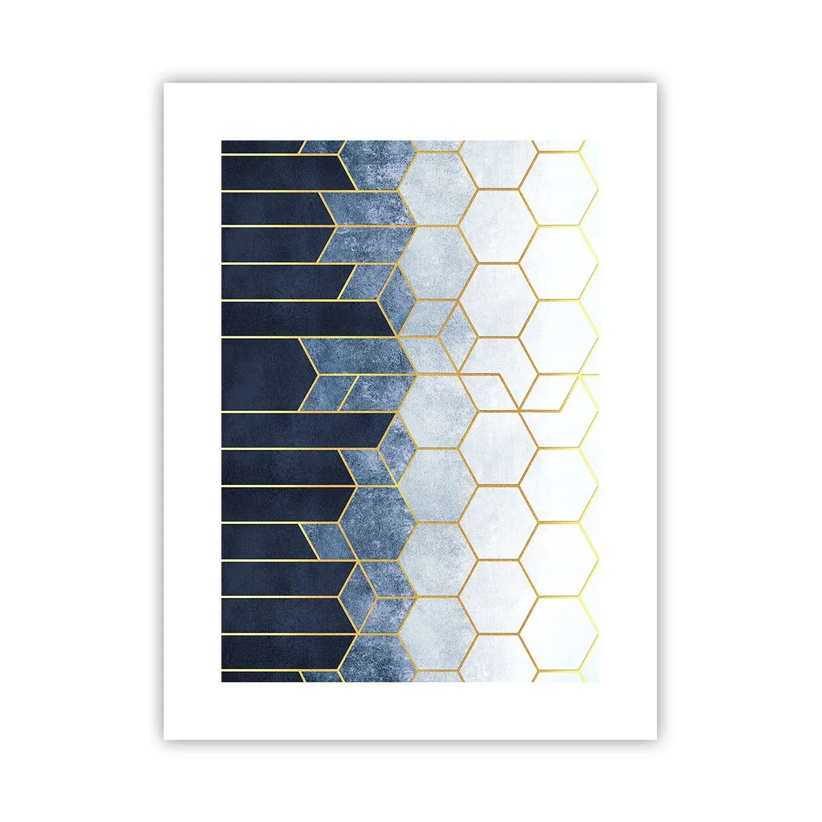 Pôster - Composição em ritmo sincopado - 30x40 cm