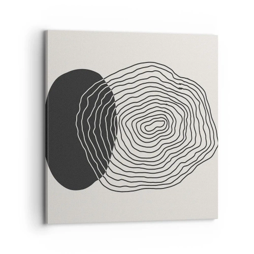 Quadro em tela - Duração e vibração - 70x70 cm