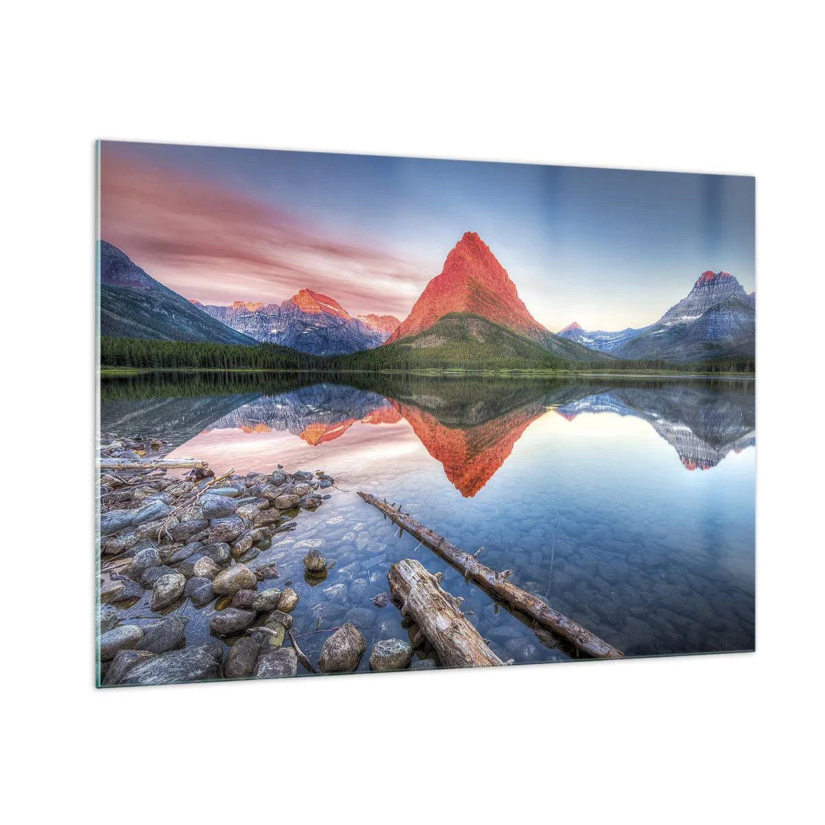 Quadro em vidro - Calor e frio - 100x70 cm