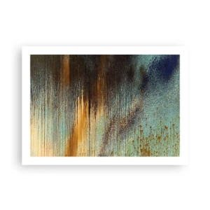 Pôster - Uma composição colorida não acidental - 70x50 cm