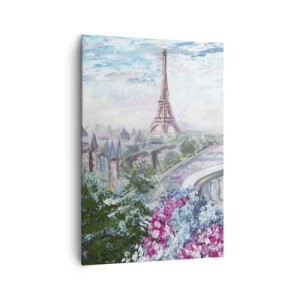 Quadro em tela - É mais bonito aqui em maio - 70x100 cm