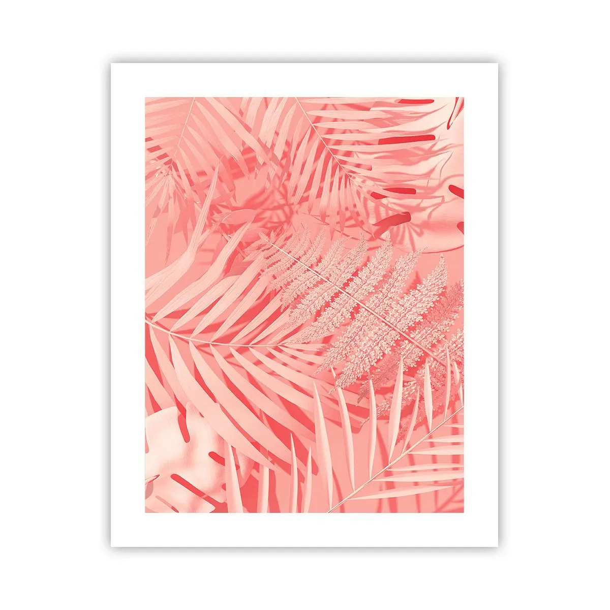 Pôster - Conceito cor-de-rosa - 40x50 cm