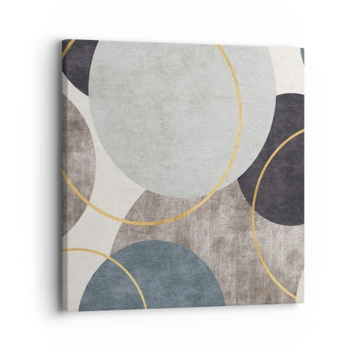 Quadro em tela - Roda por roda - 30x30 cm