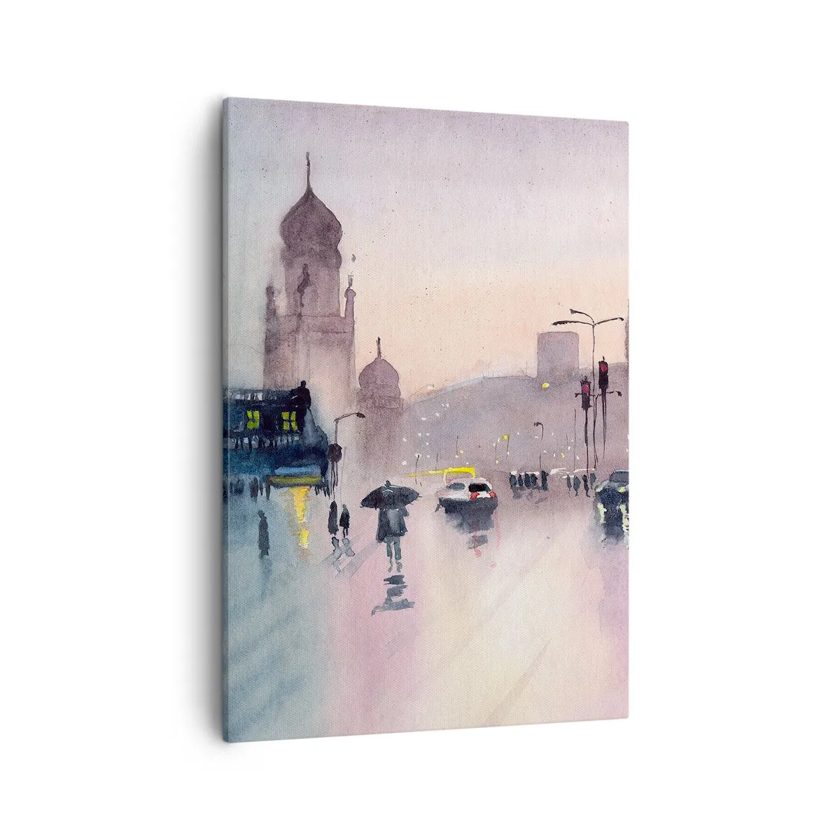 Quadro em tela - Na névoa chuvosa - 50x70 cm