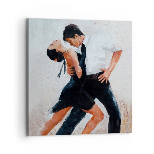 Quadro em tela - O tango dos meus sonhos - 70x70 cm