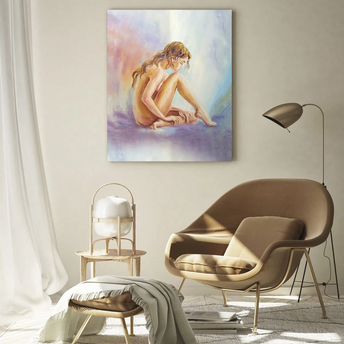 Quadro em vidro - Ato de juventude - 80x120 cm