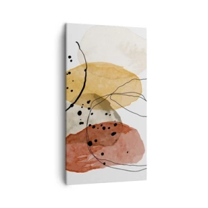 Quadro em tela - Como o ar leve e transparente - 45x80 cm