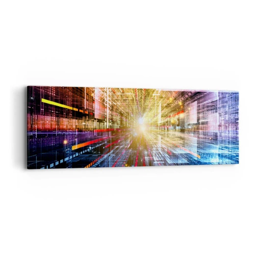 Quadro em tela - Corredor de luz - 90x30 cm