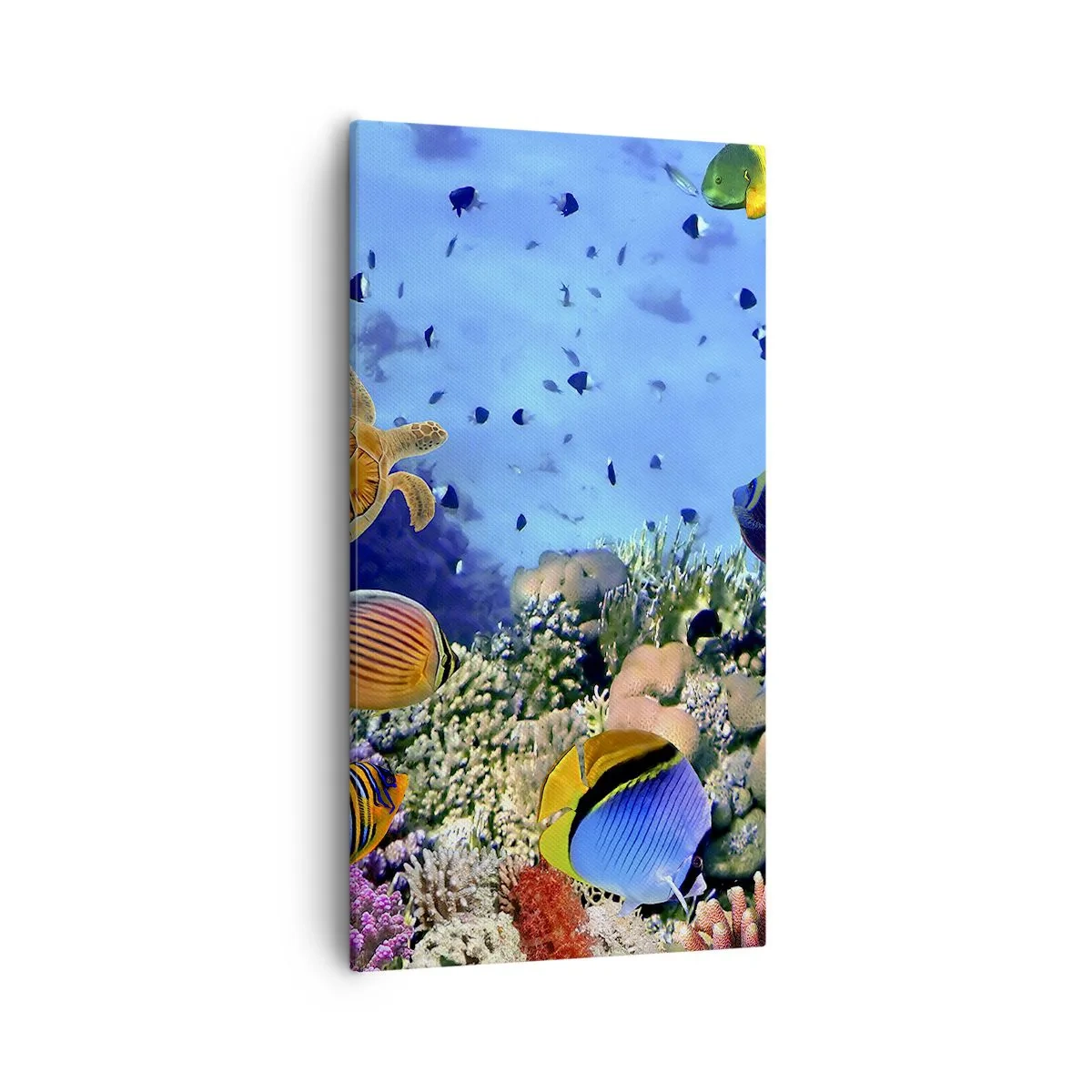Quadro em tela - E o que sabemos sobre a vida... - 55x100 cm