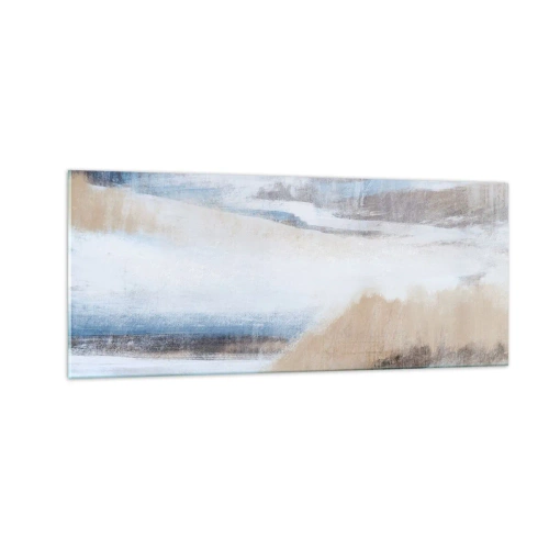 Quadro em vidro - Composição de inverno - 100x40 cm