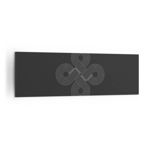 Quadro em tela - No espírito celta - 160x50 cm