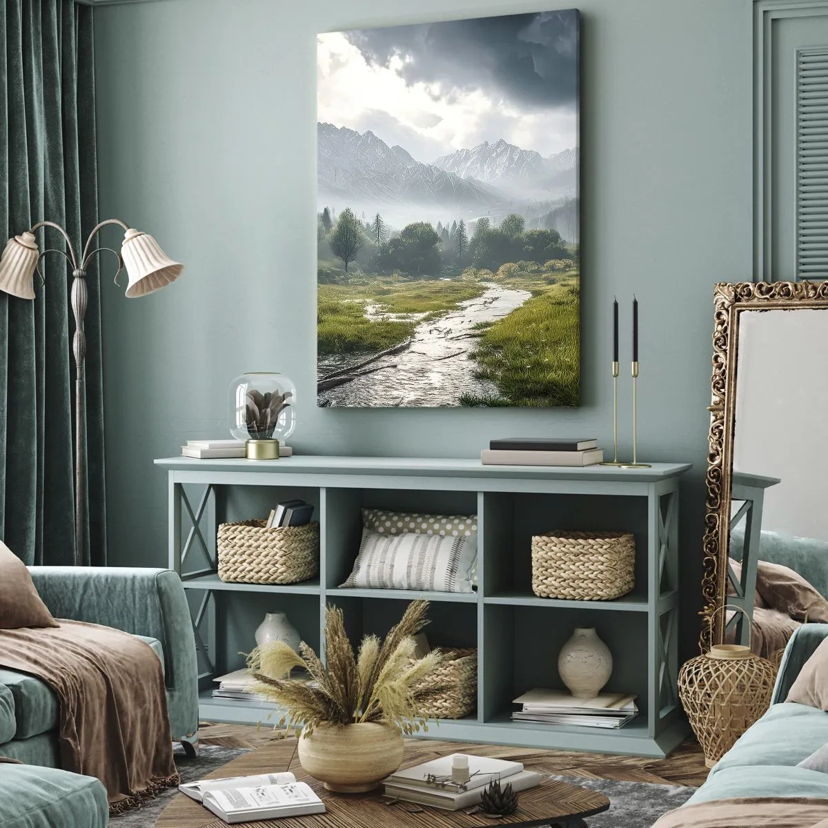 Quadro em tela - Ida e volta - 50x70 cm