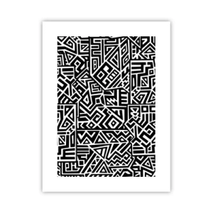 Pôster - Composição pré-colombiana - 30x40 cm