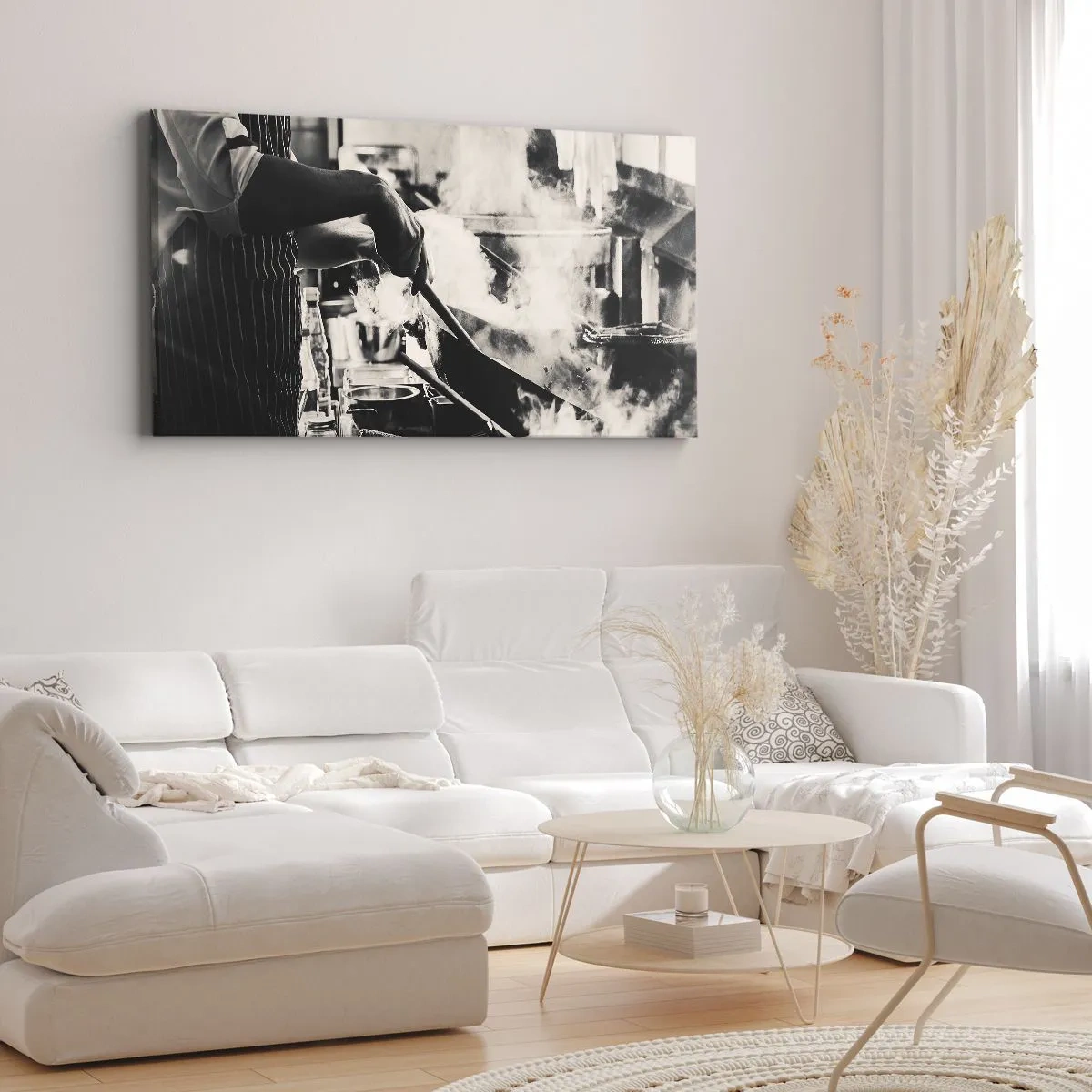 Quadro em tela - Alquimia de sabores - 100x40 cm