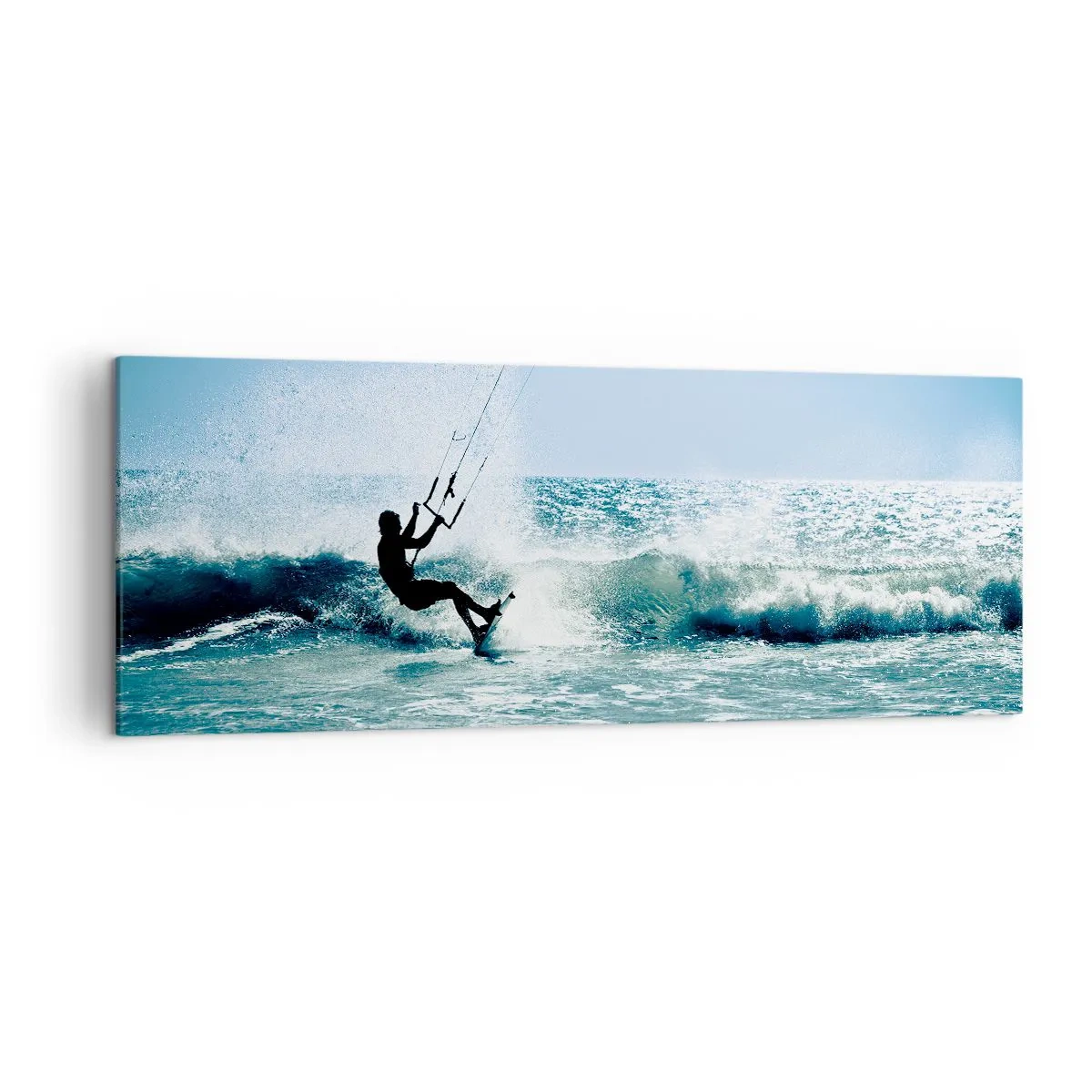 Quadro em tela - Deixe-se levar - 140x50 cm