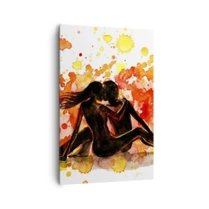 Quadro em tela - E fez-se a luz - 80x120 cm